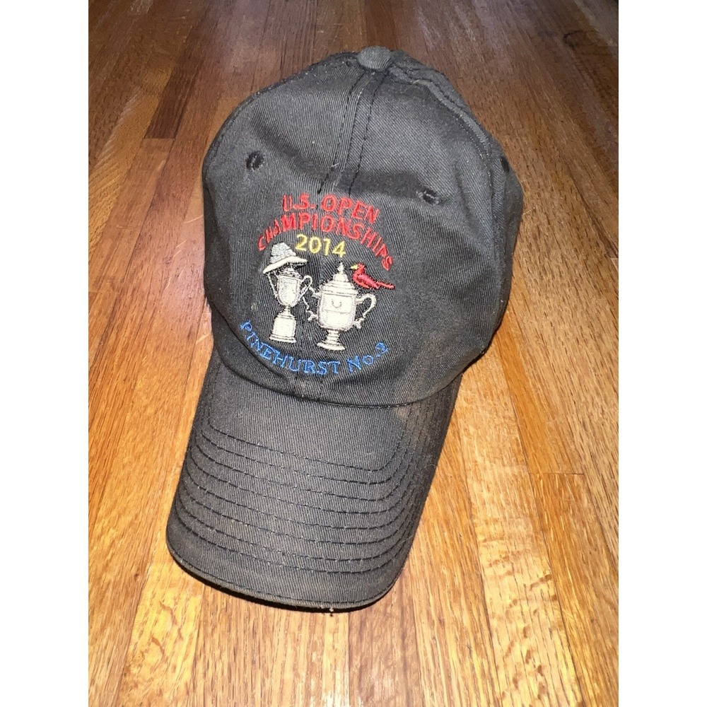US Open 2014 Pinehurst No.‎ 2 Dad Hat Black Adjustable Ball Cap